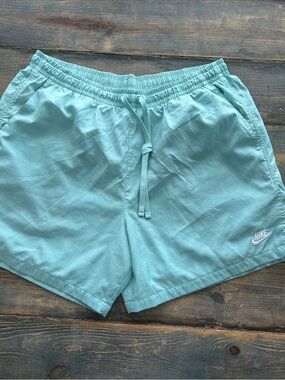 Nike Mint Green Casual Athletic Shorts